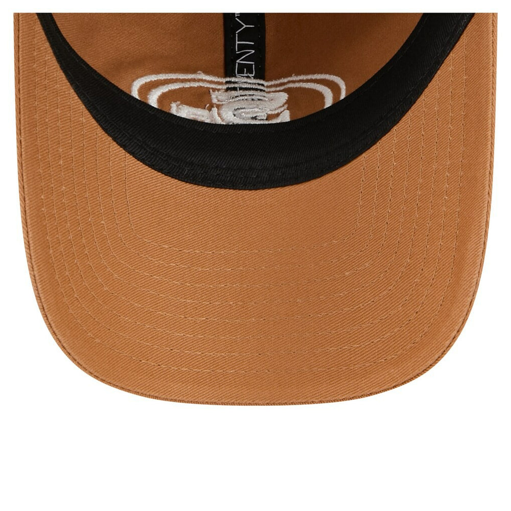 San Francisco 49ers New Era Stamp 9TWENTY Adjustable Hat - Brown Hats