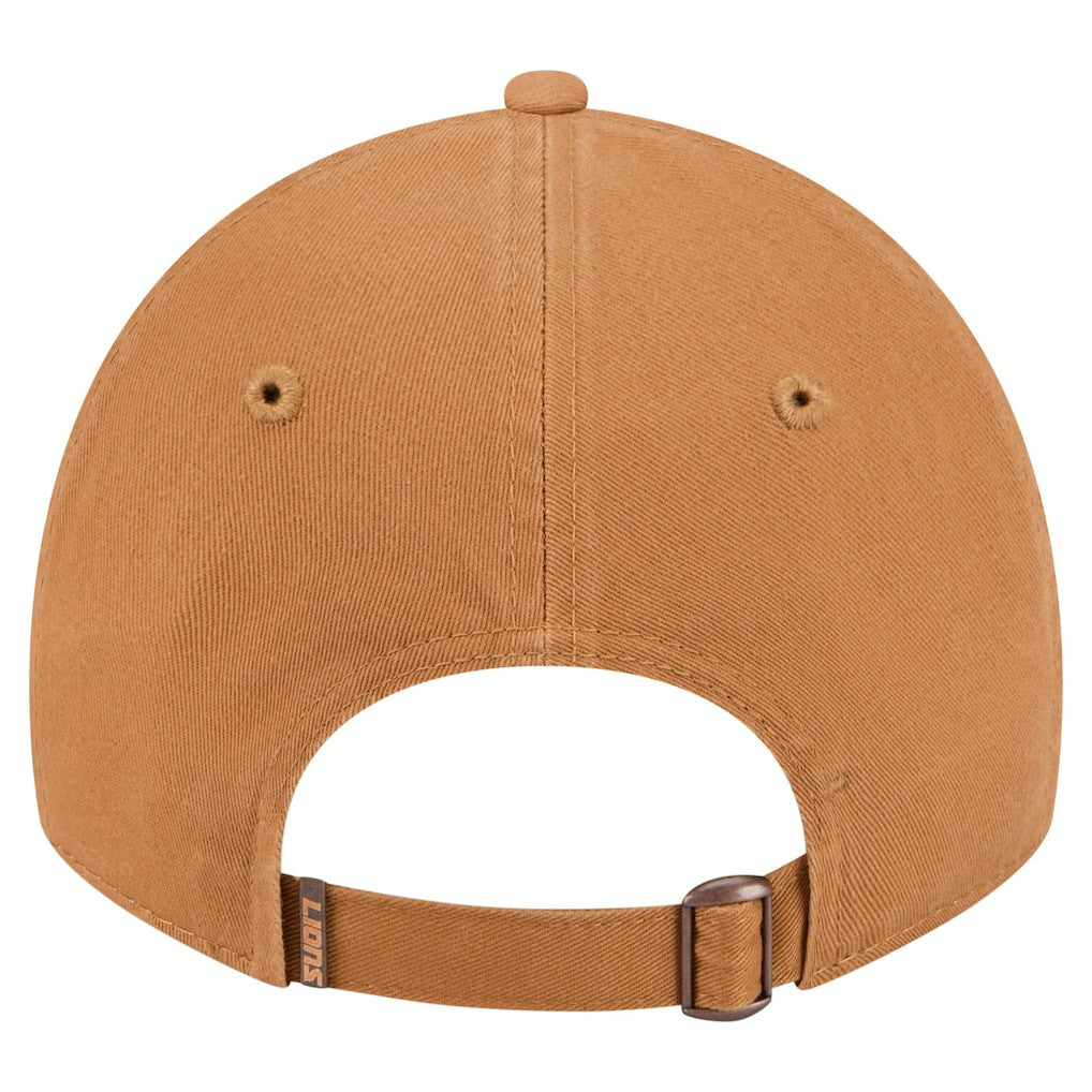 Detroit Lions New Era Stamp 9TWENTY Adjustable Hat - Brown Hats