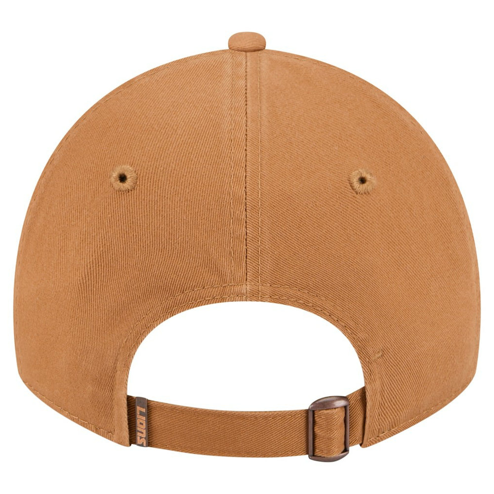 Detroit Lions New Era Stamp 9TWENTY Adjustable Hat - Brown Hats