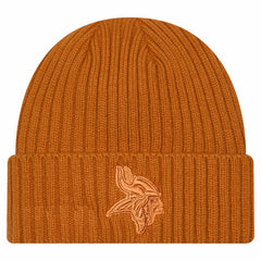 Minnesota Vikings New Era Color Pack Cuffed Knit Hat - Brown Hats