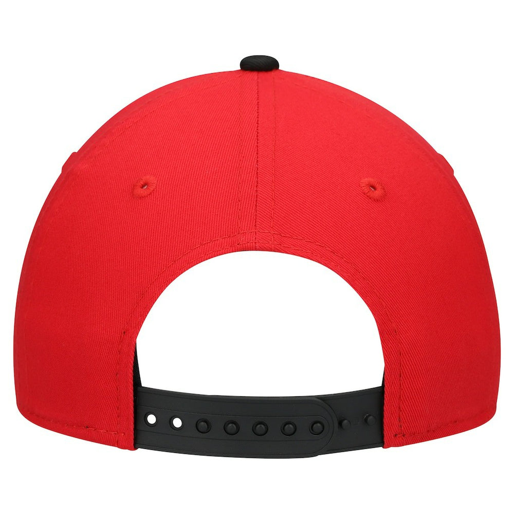 Kansas City Chiefs New Era Youth Arch COOLERA 9FORTY A-Frame Adjustable Hat - Red/Black Hats