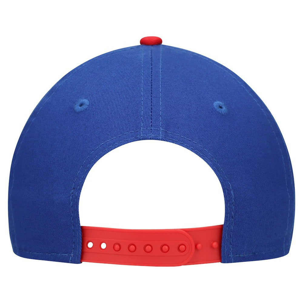 Buffalo Bills New Era Youth Arch COOLERA 9FORTY A-Frame Adjustable Hat - Royal/Red Hats