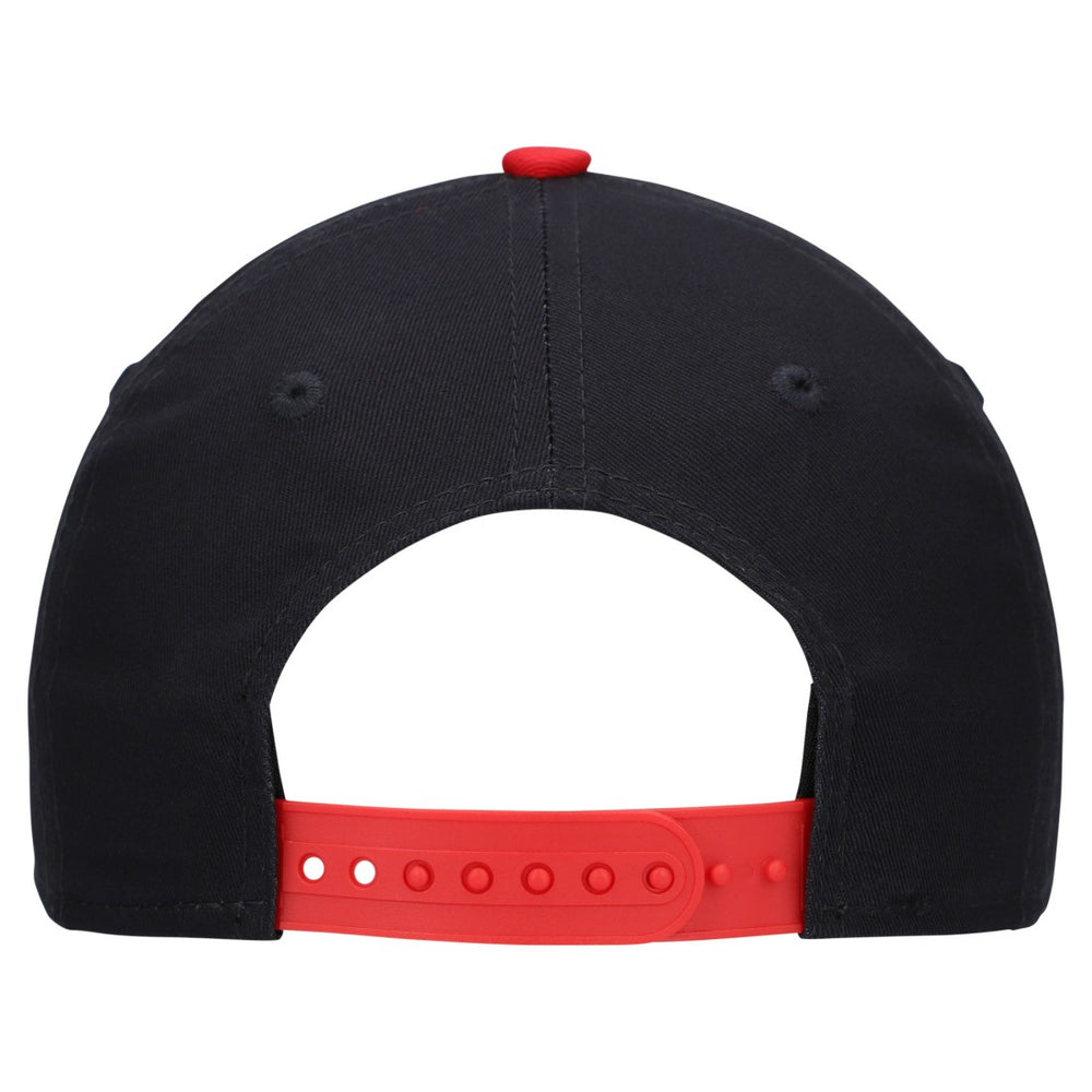 Houston Texans New Era Youth Arch COOLERA 9FORTY A-Frame Adjustable Hat - Navy/Red Hats