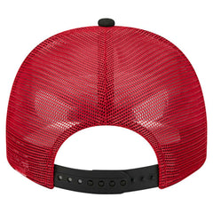 San Francisco 49ers New Era Youth Banner 9FIFTY A-Frame Adjustable Trucker Hat - Cream/Scarlet Hats