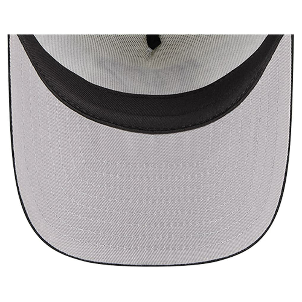 Cincinnati Bengals New Era Youth Banner 9FIFTY A-Frame Adjustable Trucker Hat - Cream/Black Hats
