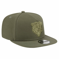 Chicago Bears New Era Youth Color Pack A-Frame 9FIFTY Snapback Hat - Olive Hats