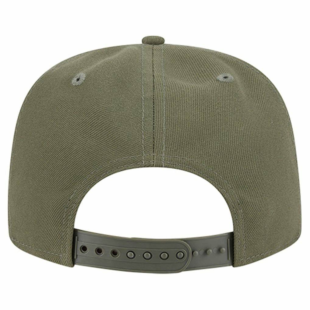 Minnesota Vikings New Era Youth Color Pack A-Frame 9FIFTY Snapback Hat - Olive Hats