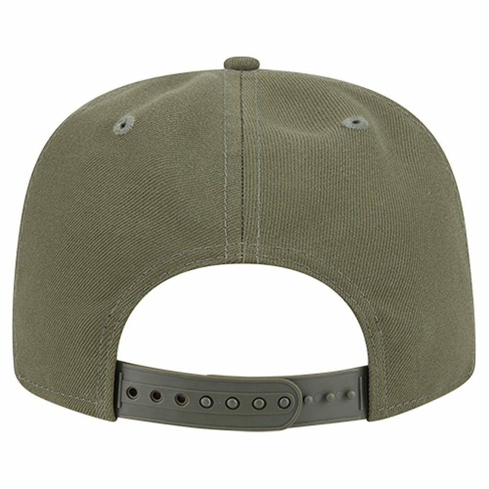 Minnesota Vikings New Era Youth Color Pack A-Frame 9FIFTY Snapback Hat - Olive Hats