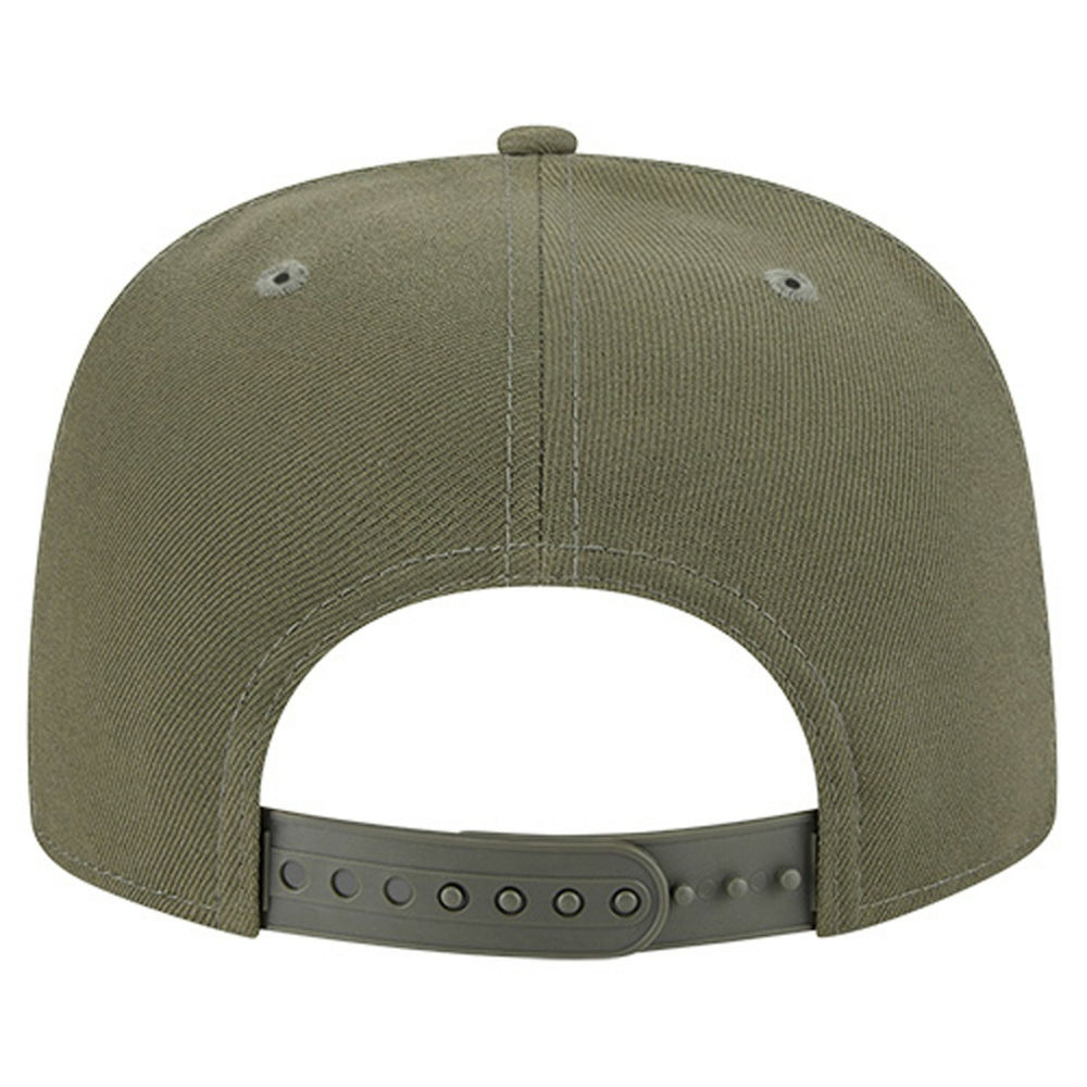 New York Jets New Era Youth Color Pack A-Frame 9FIFTY Snapback Hat - Olive Hats