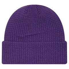 Minnesota Vikings New Era Youth Waffle Cuffed Knit Hat - Purple Hats