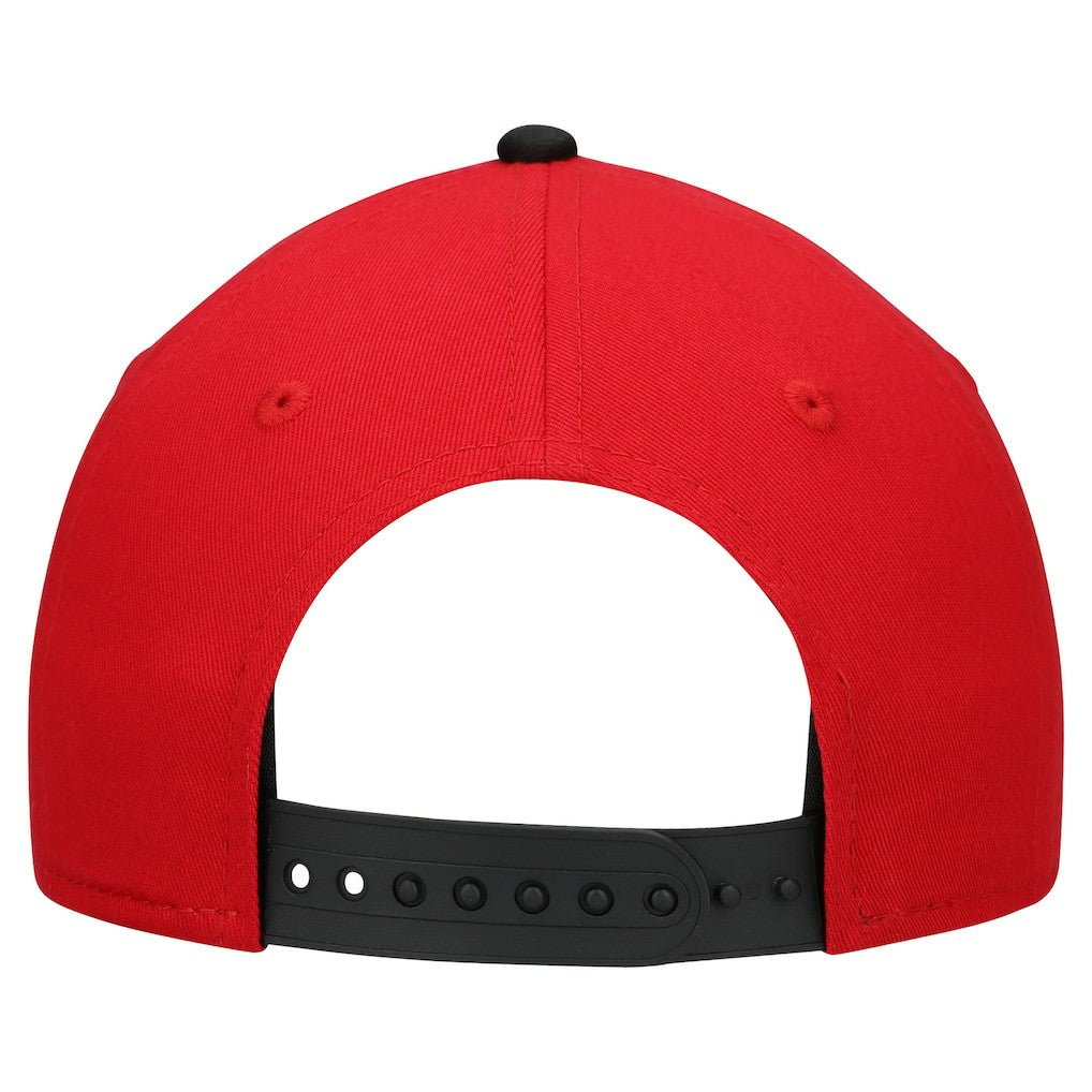 San Francisco 49ers New Era Preschool Arch COOLERA 9FORTY A-Frame M-Crown Adjustable Hat - Scarlet/Gold Hats