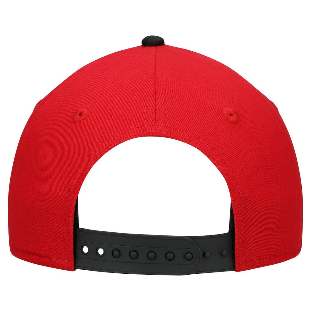 San Francisco 49ers New Era Preschool Arch COOLERA 9FORTY A-Frame M-Crown Adjustable Hat - Scarlet/Gold Hats