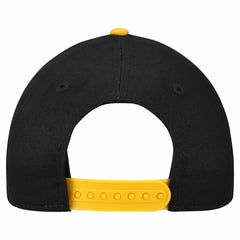 Pittsburgh Steelers New Era Preschool Arch COOLERA 9FORTY A-Frame M-Crown Adjustable Hat - Black/Gold Hats