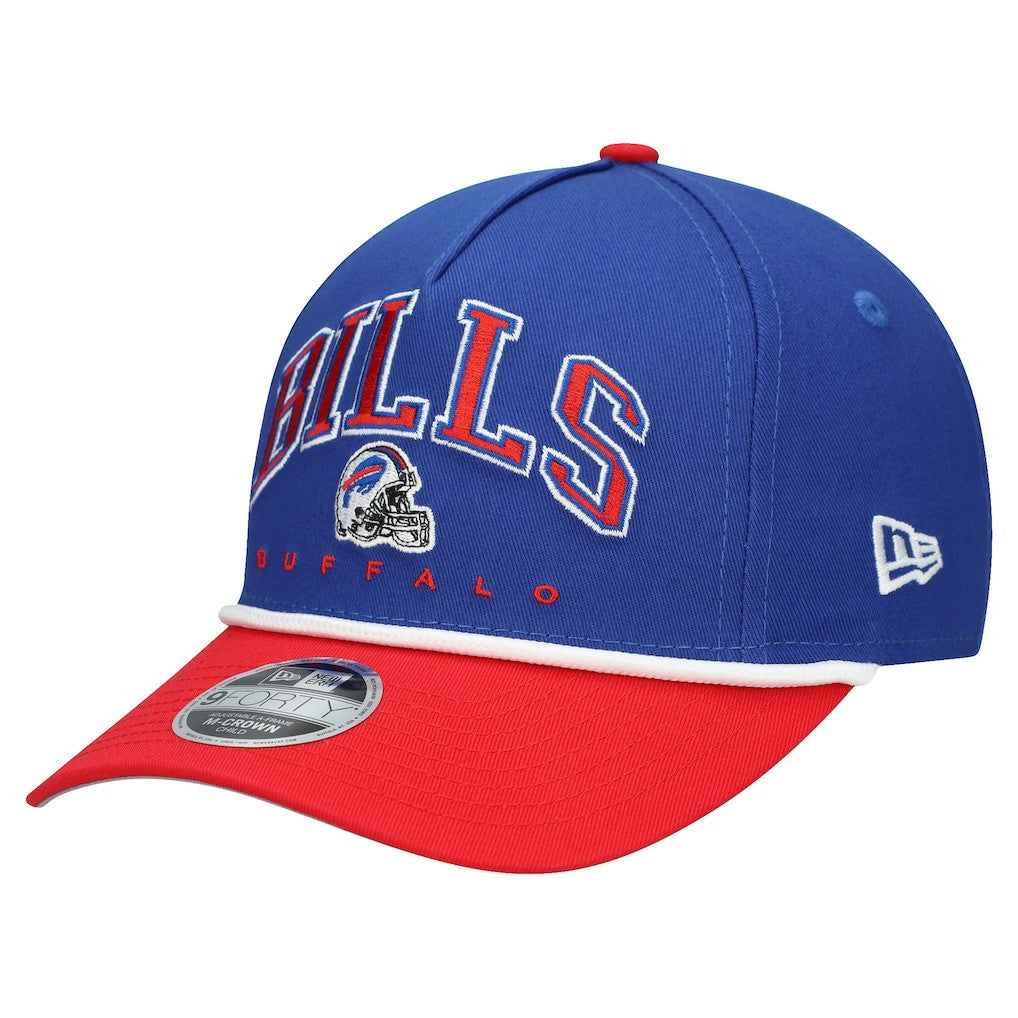 Buffalo Bills New Era Preschool Arch COOLERA 9FORTY A-Frame M-Crown Adjustable Hat - Royal/Red Hats