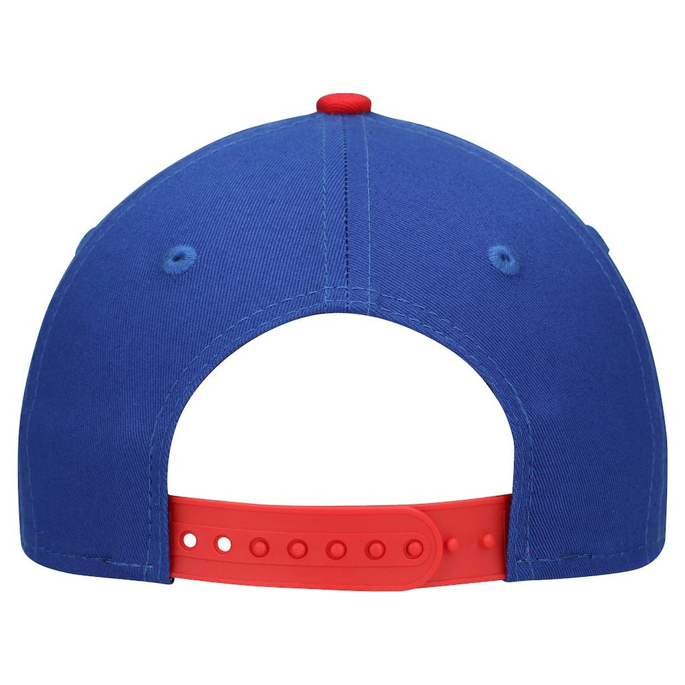 Buffalo Bills New Era Preschool Arch COOLERA 9FORTY A-Frame M-Crown Adjustable Hat - Royal/Red Hats