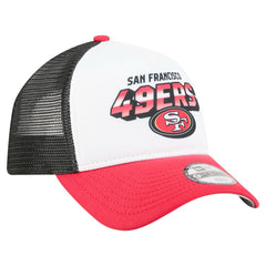 San Francisco 49ers New Era Preschool 9FORTY A-Frame Adjustable Hat - White Hats
