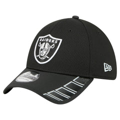 Las Vegas Raiders New Era Visor Hit 39THIRTY Flex Hat - Black Hats