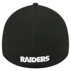 Las Vegas Raiders New Era Visor Hit 39THIRTY Flex Hat - Black Hats