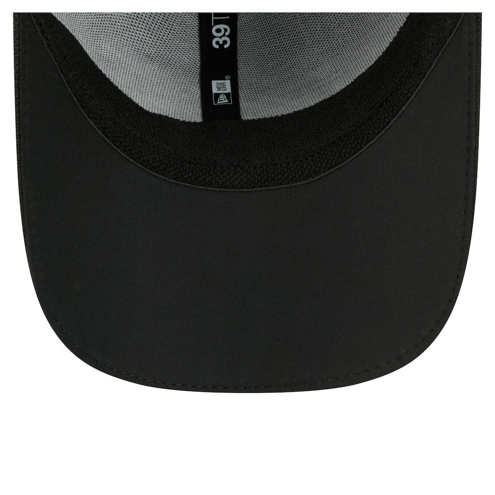 Philadelphia Eagles New Era Visor Hit 39THIRTY Flex Hat - Midnight Green Hats
