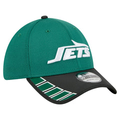 New York Jets New Era Visor Hit 39THIRTY Flex Hat - Green Hats