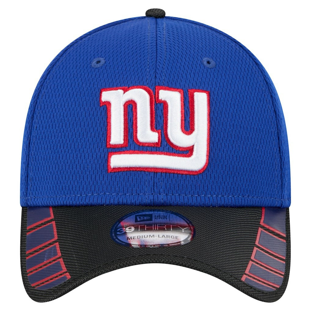 New York Giants New Era Visor Hit 39THIRTY Flex Hat - Royal Hats
