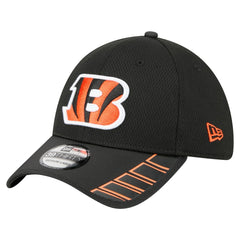 Cincinnati Bengals New Era Visor Hit 39THIRTY Flex Hat - Black Hats