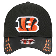 Cincinnati Bengals New Era Visor Hit 39THIRTY Flex Hat - Black Hats