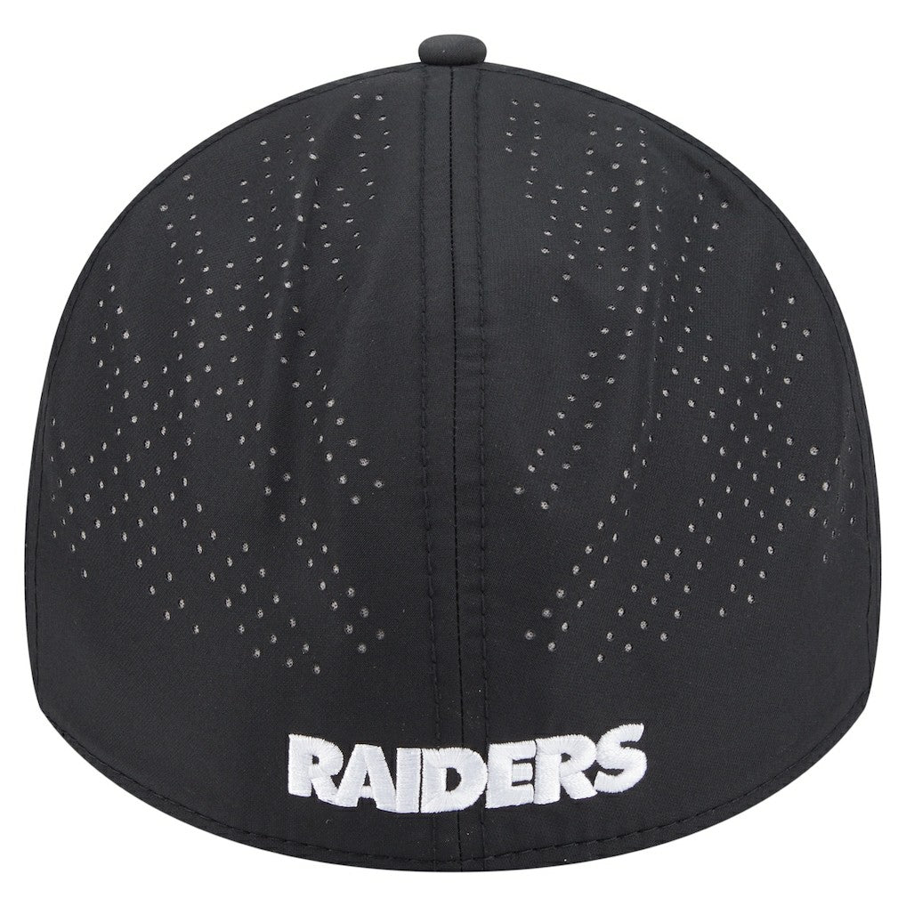 Las Vegas Raiders New Era Night 39THIRTY Flex Hat - Black Hats