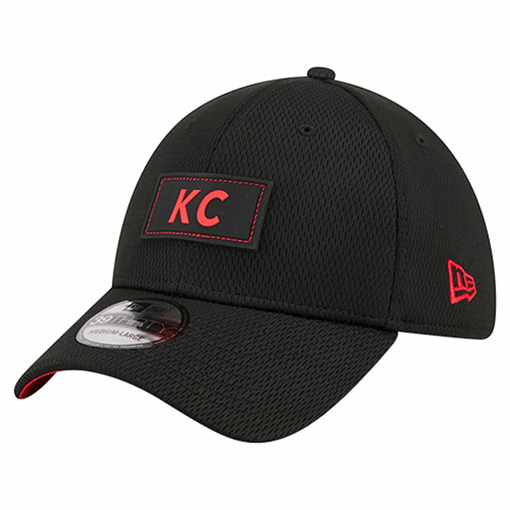 Kansas City Chiefs New Era Scoreboard 39THIRTY Flex Hat - Black Hats