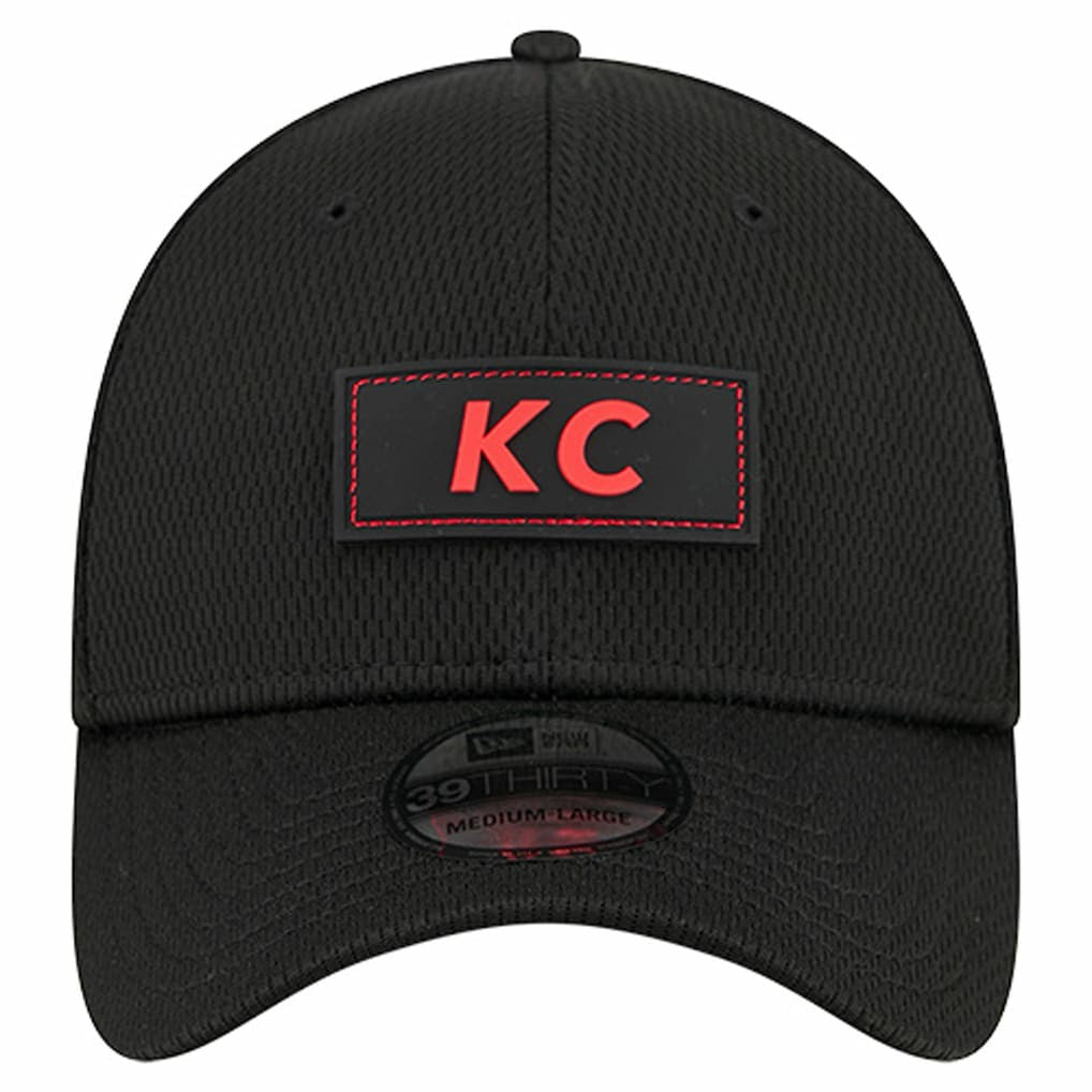 Kansas City Chiefs New Era Scoreboard 39THIRTY Flex Hat - Black Hats