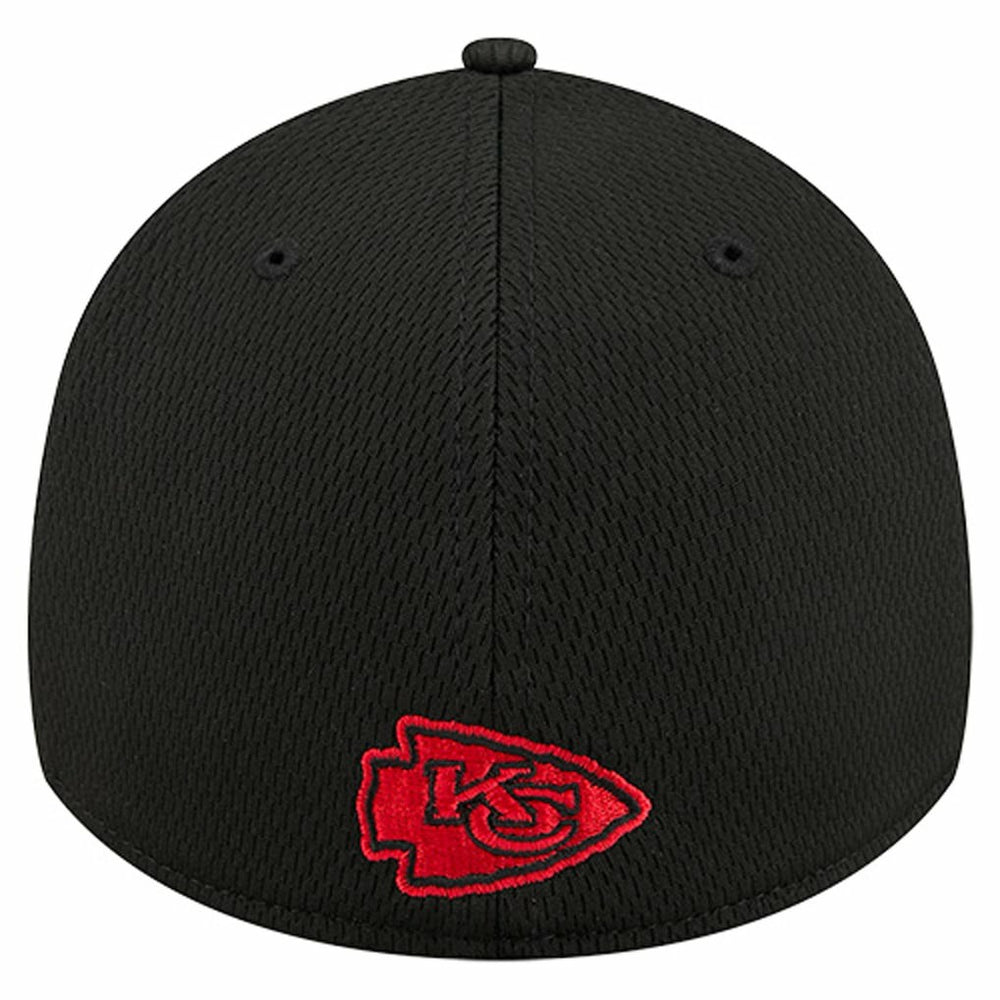 Kansas City Chiefs New Era Scoreboard 39THIRTY Flex Hat - Black Hats