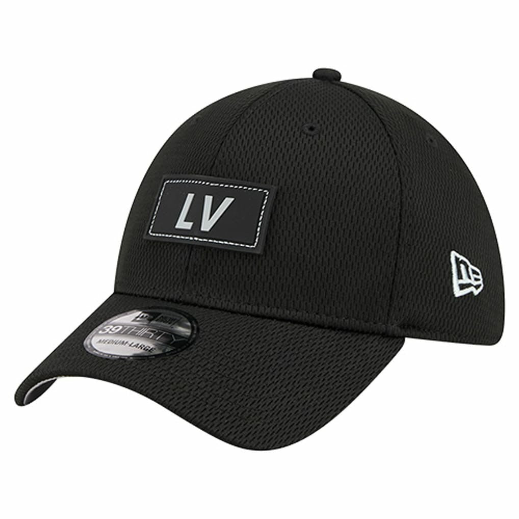 Las Vegas Raiders New Era Scoreboard 39THIRTY Flex Hat - Black Hats