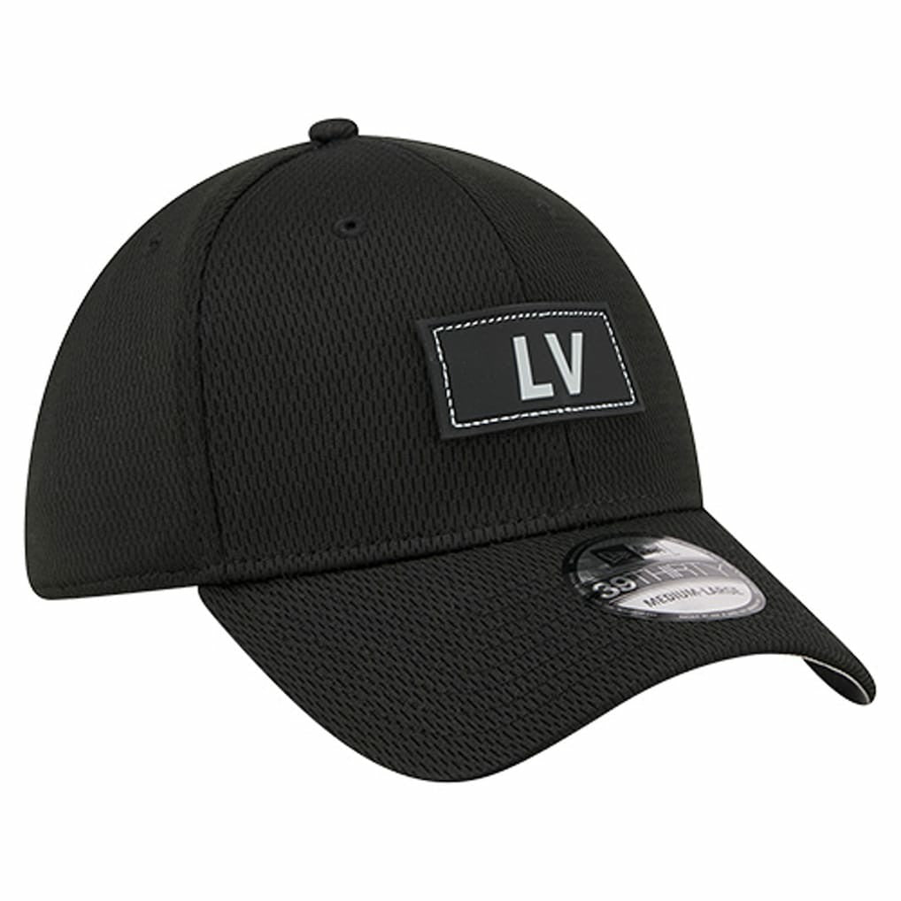 Las Vegas Raiders New Era Scoreboard 39THIRTY Flex Hat - Black Hats
