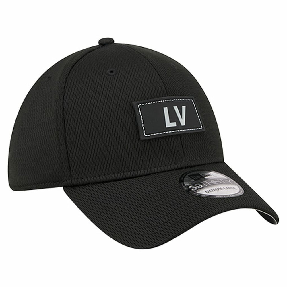 Las Vegas Raiders New Era Scoreboard 39THIRTY Flex Hat - Black Hats