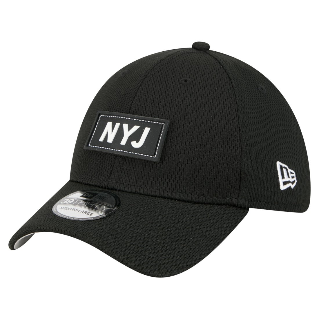 New York Jets New Era Scoreboard 39THIRTY Flex Hat - Black Hats