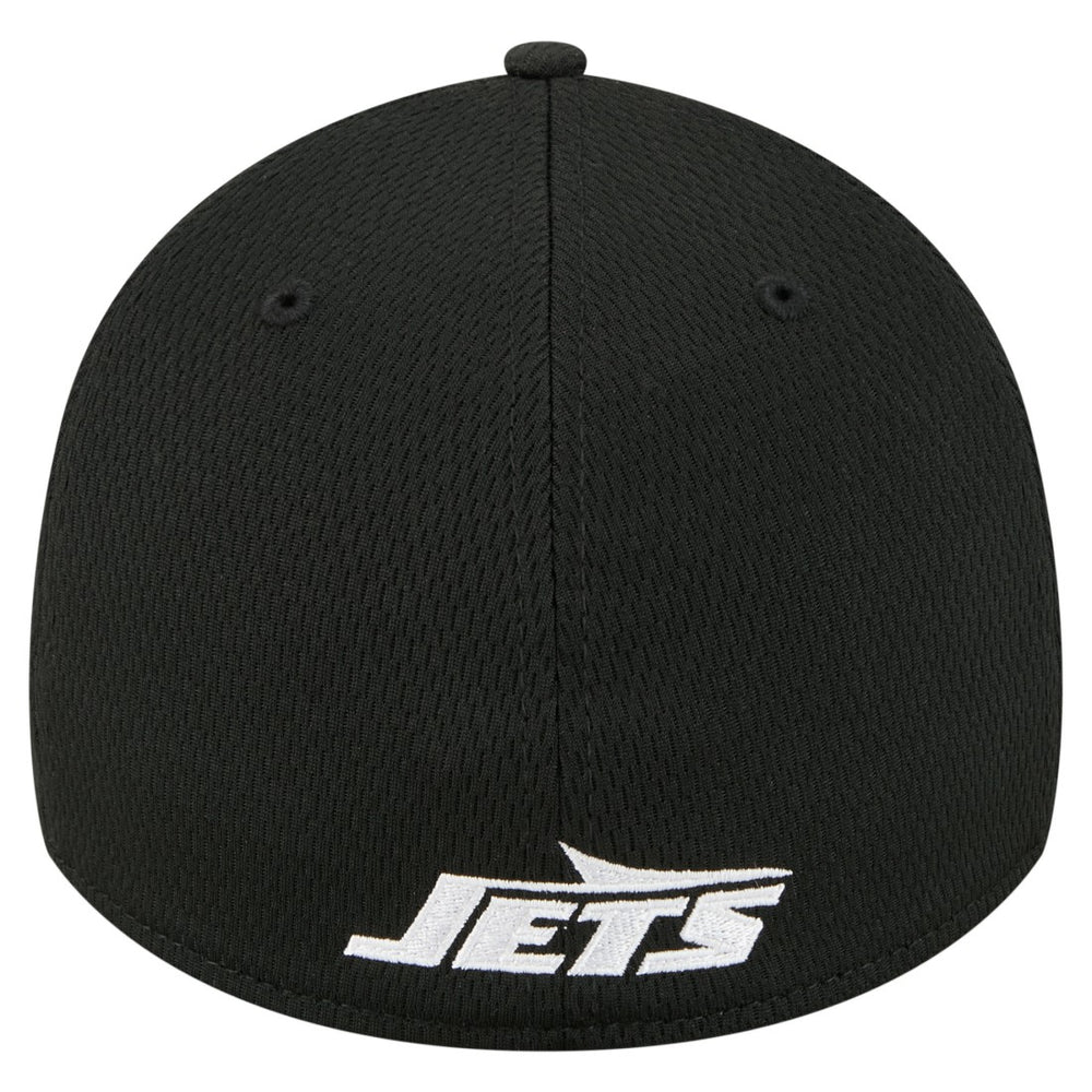 New York Jets New Era Scoreboard 39THIRTY Flex Hat - Black Hats