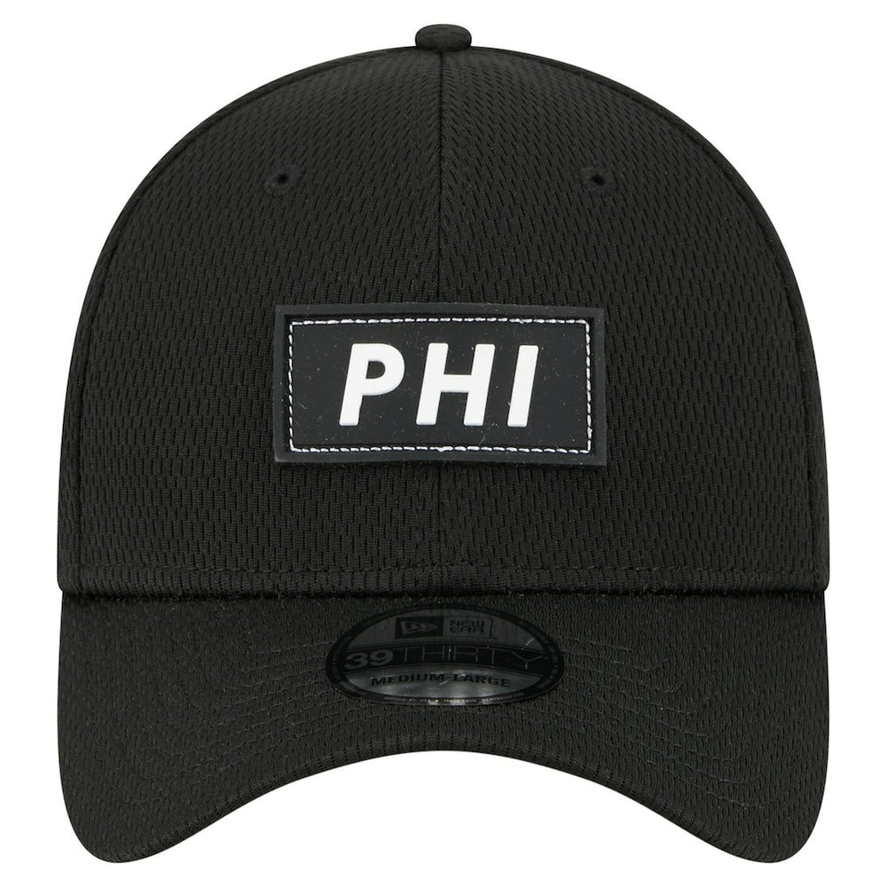 Philadelphia Eagles New Era Scoreboard 39THIRTY Flex Hat - Black Hats