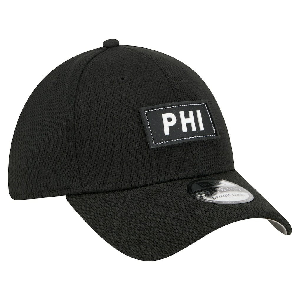 Philadelphia Eagles New Era Scoreboard 39THIRTY Flex Hat - Black Hats