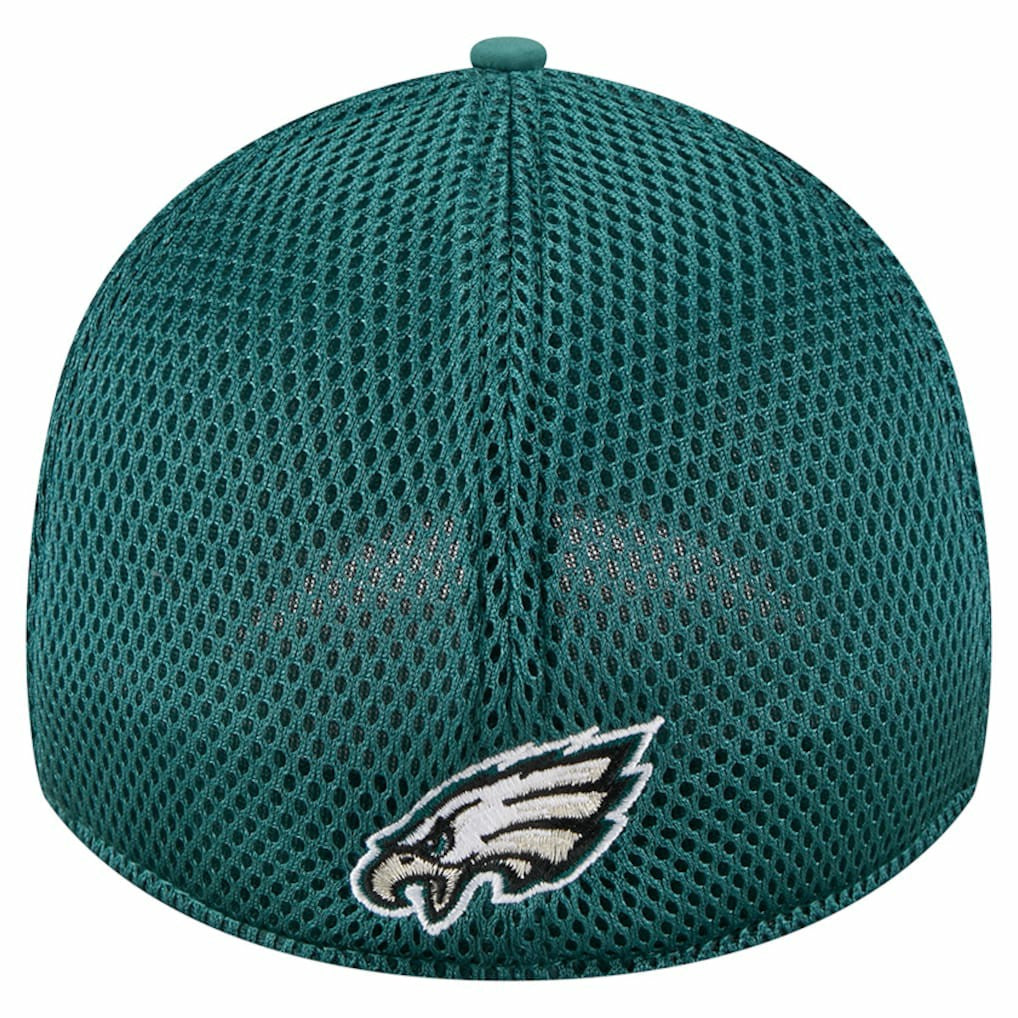 Philadelphia Eagles New Era Outline 39THIRTY Flex Hat - Midnight Green Hats