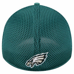 Philadelphia Eagles New Era Outline 39THIRTY Flex Hat - Midnight Green Hats