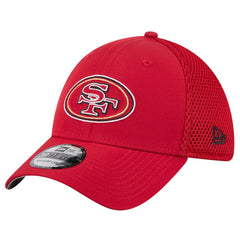 San Francisco 49ers New Era Outline 39THIRTY Flex Hat - Scarlet Hats