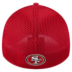 San Francisco 49ers New Era Outline 39THIRTY Flex Hat - Scarlet Hats
