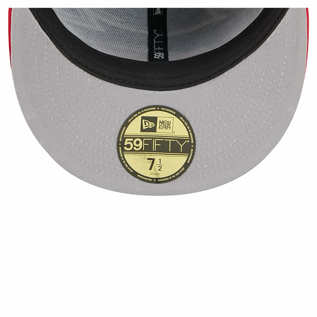 Buffalo Bills New Era Break 59FIFTY Fitted Hat - Royal/Red Hats