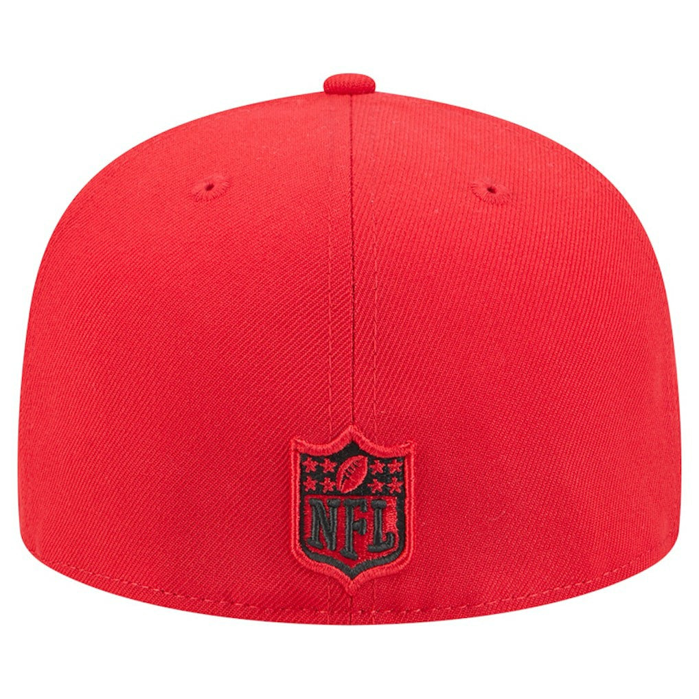 Kansas City Chiefs New Era Break 59FIFTY Fitted Hat - Red/Black Hats
