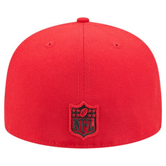 Kansas City Chiefs New Era Break 59FIFTY Fitted Hat - Red/Black Hats