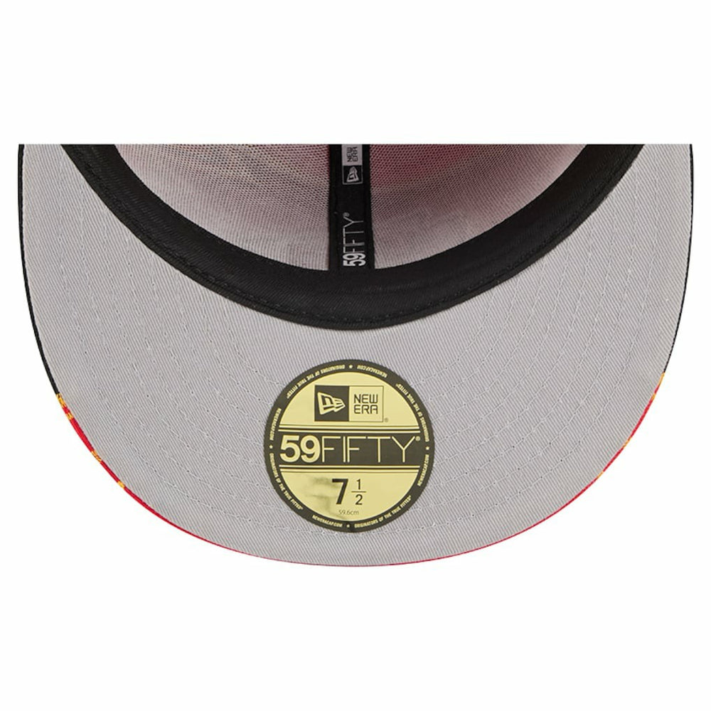 Kansas City Chiefs New Era Break 59FIFTY Fitted Hat - Red/Black Hats
