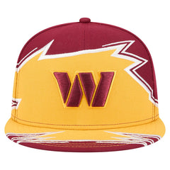 Washington Commanders New Era Break 59FIFTY Fitted Hat - Burgundy/Gold Hats