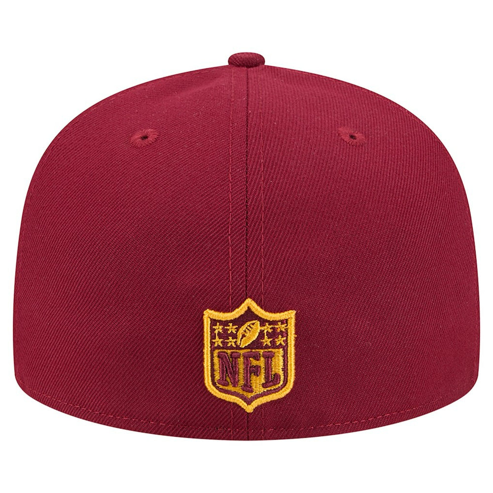 Washington Commanders New Era Break 59FIFTY Fitted Hat - Burgundy/Gold Hats