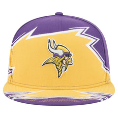 Minnesota Vikings New Era Break 59FIFTY Fitted Hat - Purple/Gold Hats