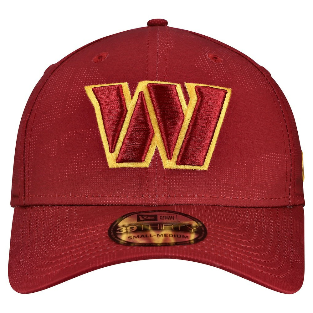 Washington Commanders New Era Tonal Camo 39THIRTY Stretch Fit Hat - Burgundy Hats